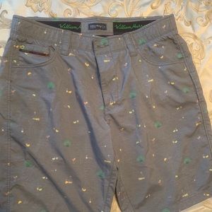 William Murray Grey Tequila Golf shorts